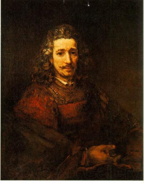 REMBRANDT Harmenszoon van Rijn Man with a Magnifying Glass du Norge oil painting art